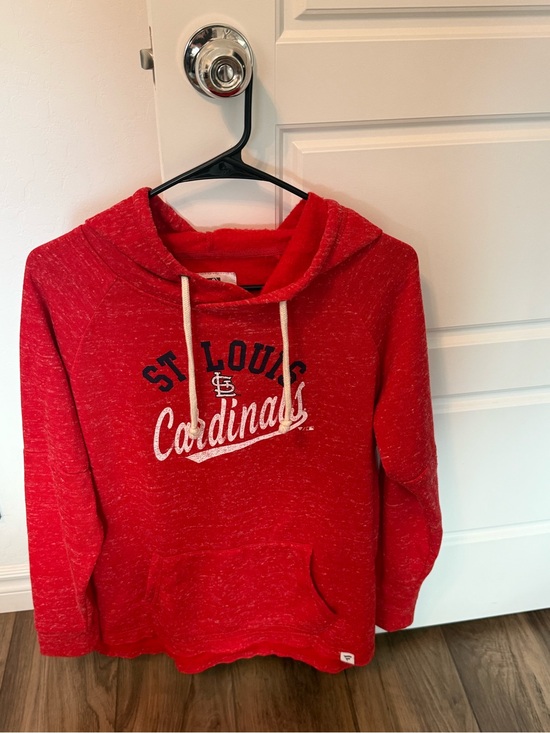 Fanatics Tops - Fanatics Red MLB Fanatics Logo Pullover Hoodie
